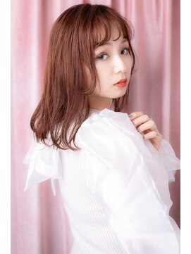 モッズヘア 越谷(mod's hair) ■姫カットレイヤーゆるふわウェーブミディアム611越谷20代30代