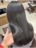 新社会人おすすめ！ブルーブラックで透明感暗染め！