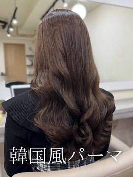 アミー 池袋(Ammy) パーマ/韓国風パーマ/コテ巻き風パーマ/レイヤーカット/池袋