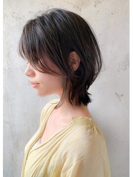 フィルドール(fild'or) 〈絶壁＆ボリュームをカバー〉きちんと美人なミディアムウルフ