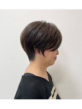 テルミークリニカルデザイン 北千里 40代ショートひし形ショート多毛クセ毛