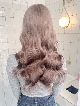 フウ(fuh) milk beige/ブリーチ/ベージュ/ミルクティーベージュ/ハイトーン