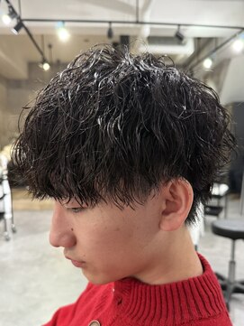 ビカムメンズヘアー 栄店(become men's hair) ツイストスパイラルパーマ/縦落ちパーマ