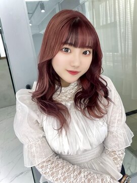 スウィープ(sweep) ワインレッド/デザインカラー