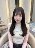 韓国美人の顔まわりレイヤー