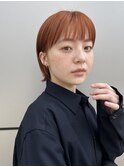 大人パッツンショート