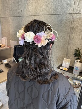 メルバイレガロ 水戸(mer by REGALO) ヘアアレンジ/ハーフアップ