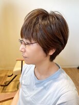 ヘアー ドレッサー パワードール(Hair Dresser)&nbsp;40代、ノーパートで立体感あるショート