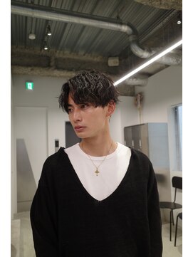 ロウ 銀座(RAW) ほつれルーズパーマ　2WAY