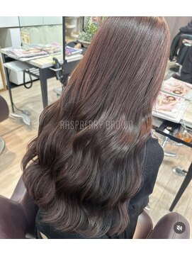 フレイズ(Frays) 暖色系カラー ラズベリーブラウン