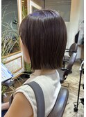 切りっぱなしボブ