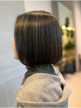  韓国風ボブ/髪質改善/艶髪/30代/40代/小顔