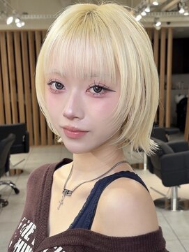 メゾンアクア 表参道(Maison ACQUA) レイヤーボブ/切りっぱなし/ウルフ/ハッシュボブ/ミディアム