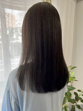 シベルバレー 横浜(sibell) ＊セミロングレイヤーカット顔周りレイヤーウルフハッシュカット