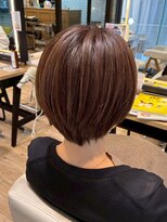 ジュイール(jouir)&nbsp;三鷹白髪ぼかしハイライトショートボブウルフショートカット韓国