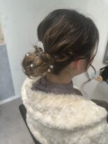 ガーベラ(gerbera)&nbsp;パーティーヘアセット♪