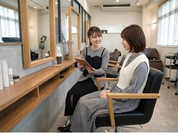 ソッカ(socca)の写真/髪のお悩み、お気軽にご相談ください。話しやすい空間と丁寧なカウンセリングであなたに似合う髪へ。