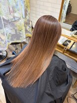 エンヴィー(ENVY)&nbsp;白髪ぼかし×ピンクベージュ