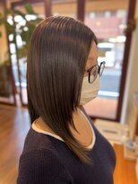 エスポワール(Espoir) ラベンダーアッシュ × レイヤースタイル