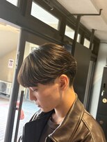 スウェル 柏店(Swell)&nbsp;シースルーフェザーマッシュ  [#柏 #MEN'S #メンズパーマ]