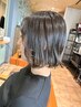 カット+カラーS顎上+アルカリ除去TR +クイックスパ.シャンプープレゼント付