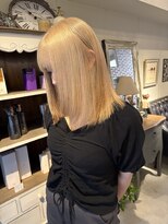 ヘアーデザイン シュシュ(hair design Chou Chou by Yone)&nbsp;ハイトーンミルクティカラー