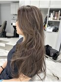 白髪ぼかしハイライト
