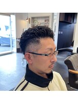 バーバー アミティ プール オム(BAR BER amity POUR HOMME)&nbsp;宮城リョータ風パーマ