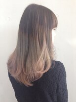 カッツヘアー(KATZHAIR) - - パープルピンクグラデーション透きとおった綺麗なカラー - -