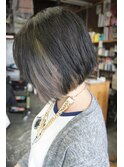 切りっぱなしインナーモードボブ★