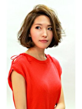 フルショウ 苦楽園店(FURUSHO) 【Aラインボブ】大人綺麗なチョコレートブラウンボブショート