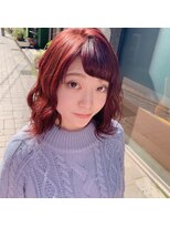 プシューケ(Hair salon PSYCHE)&nbsp;Aｐricot Pink