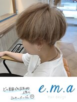 エマヘアデザイン(e.m.a Hair design)&nbsp;ミルキーベージュ