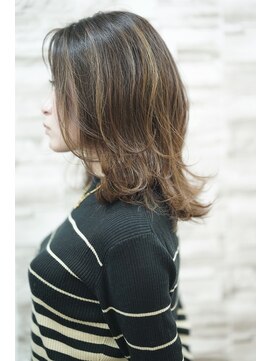 アトリエMAI 北千住 【北千住美容室アトリエMAI】グラデーション　ハイライト