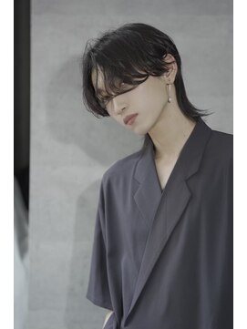 シン(syn) 前下がりマッシュウルフ