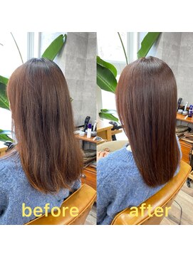 ナチュラル 富谷店(Natural) 艶髪カラー×髪質改善ロイヤルトリートメント　富谷　成田