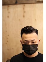 ヘアリゾートブンブン(Boum Boum) スキャルフェードパートスタイル