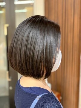 クオリス 上福岡店(QUALIS) 20代30代40代/前下がりボブ/髪質改善/美髪エステカラー/小顔