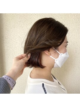 モスト(MocT) ボブ×インナーカラー