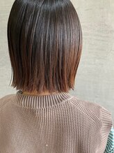 ミリヘアー(mili hair) ぷつっとボブ