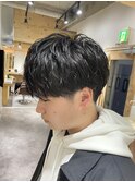ニュアンス ツイスパ スパイラル ツイスト 波巻き 波打ち パーマ