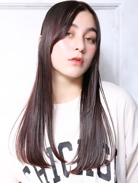 無垢(muku) 大人可愛い小顔美髪ツヤ髪ストレートロング髪質改善A6