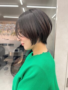 ロンド マーレ 天神大名店(Lond mare) 愛され韓国ヘア 韓国風レイヤースタイル 大人モテ透明感カラー