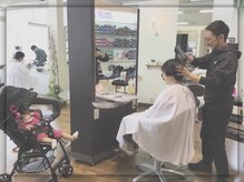 スギヘアデザイン(SUGI HAIR DESIGN)の雰囲気（キッズスペース有・ベビーカーも○　＃キッズカット＃小学生）