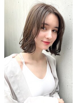 トルネード(TORNADO) フェイスレイヤー外ハネボブチョコレートグレージュ n6.11