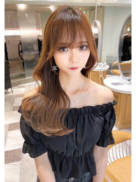 ロンド ロビン 栄(Lond robin) 【Lond robin】木屋元一　前髪/顔まわり/2way/韓国/レイヤー