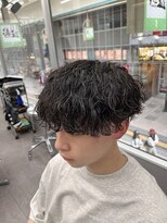 オムデュー(HOMME DEUX)&nbsp;【SHIN】波巻きパーマ