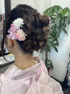 ヘア メイク エア コーディネーション 浴衣着付け＆ヘアセット