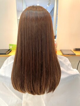 ベル 流山おおたかの森(BELLE) 艶髪ブリーチなしカラーミルクティーベージュ[流山おおたかの森]