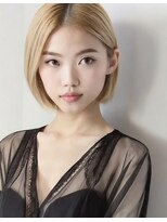 ミスグランディーヴィラス(Miss Grandee VILLAS) ハイトーンアンニュイシンプルボブ20代30代